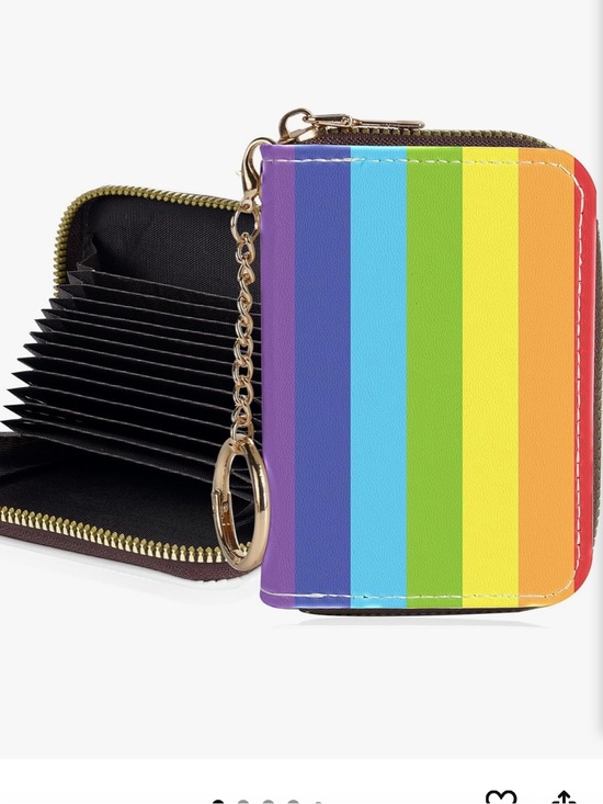 Other Handbags - Credit Card Holder for Women,Small Rfid Wallet with Keychain Zipper,PU Leather